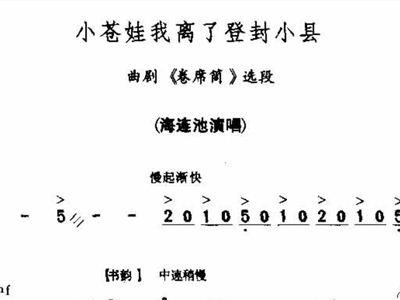 小苍娃我离了登封小县
